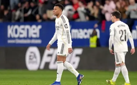 Osasuna Vs Real Madrid: Raúl García’s 90th-minute winner stuns LaLiga leaders
