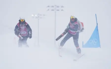 Livigno Snowstorm Shifts Medal Race at 2026 Winter Olympics Freestyle Skiing Halfpipe