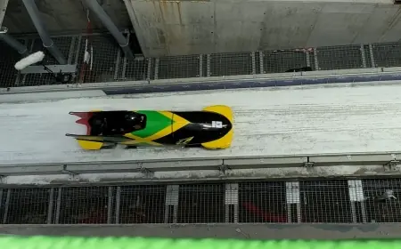 Jamaican Bobsled Team Backed by New York Mechanic as Caribbean Crews Battle at Winter Games