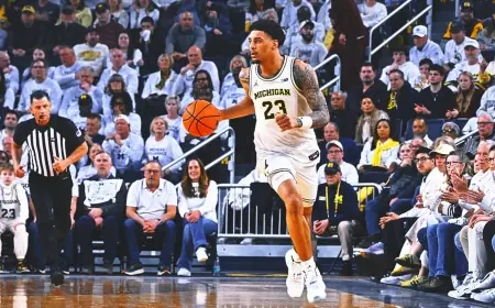 Yaxel Lendeborg’s Rise Is Reshaping Michigan’s Rotation and Draft Conversation