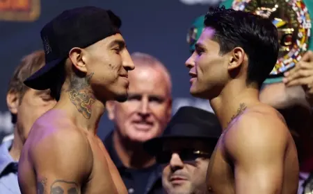 Ryan Garcia Fight Time Tonight: Ryan Garcia vs Mario Barrios Headlines Las Vegas Card With Welterweight Title on the Line