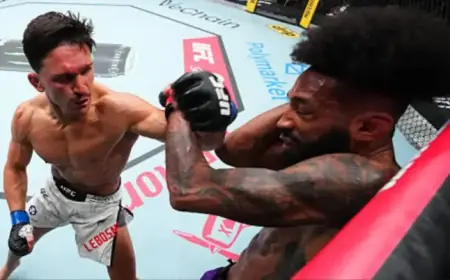 Jean-Paul Lebosnoyani Shines in Explosive UFC Houston Debut Against Phil Rowe