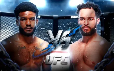 Josiah Harrell Steps In on Five Days' Notice to Save Jacobe Smith Main Card Bout at UFC Houston