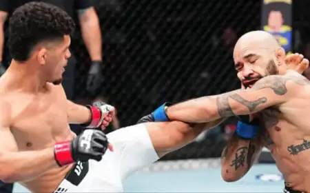 Alden Coria Shines in Dominant Victory Over Luis Gurule at UFC Houston