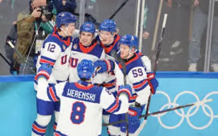 Usa Canada Hockey: U.S. men's rout sets up Olympic gold game