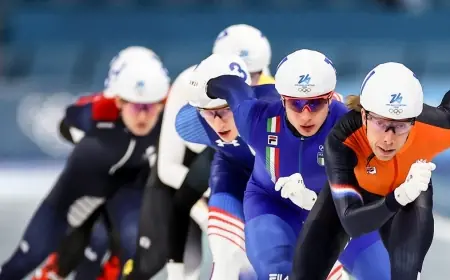 Men's Mass Start Final Sees Jordan Stolz Fall Short of Fourth Medal