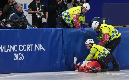 Kamila Sellier Recovering After Facial Injury in Olympic Short Track Crash