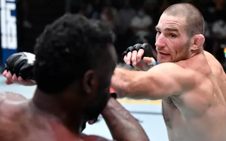 Ufc Fight Night: Strickland vs. Hernandez Headlines Finish-Heavy Card at Toyota Center