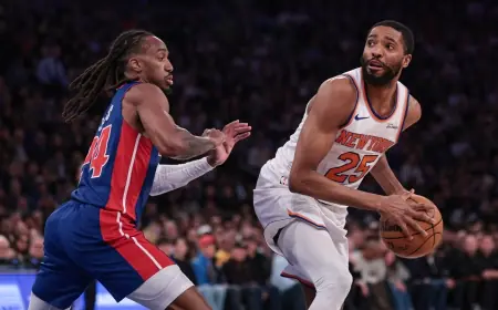 Landry Shamet Trusted Late as Mikal Bridges Benched in Knicks' 126–111 Loss to Pistons