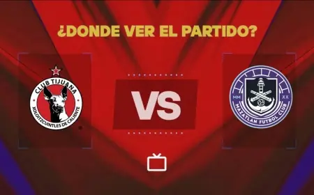 Tijuana - Mazatlán: Mazatlán chases second win at Caliente after first-triumph boost