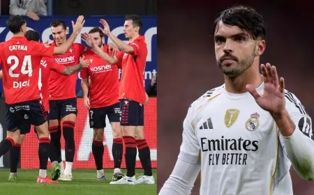 Osasuna Vs Real Madrid: Raúl García’s Added-Time Winner Stuns La Liga Leaders