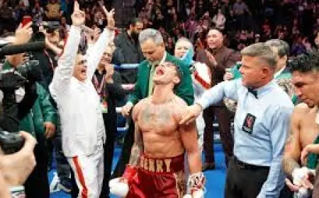 Garcia Vs Barrios — garcia vs barrios: Ryan Garcia dominates Mario Barrios to capture WBC welterweight title