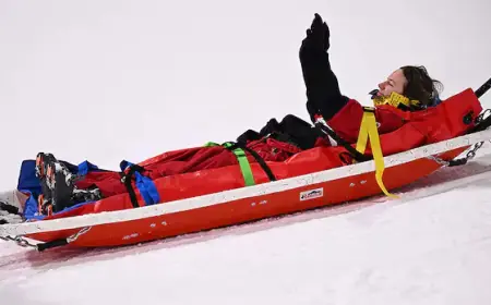 Canadian Skier Cassie Sharpe Injured in Women’s Halfpipe Fall