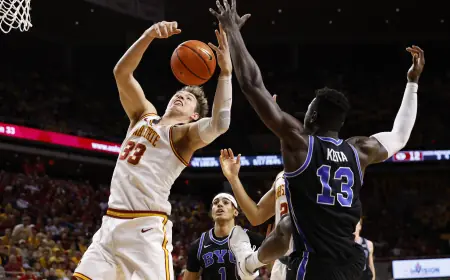 Iowa State Vs Byu: BYU Goes For Sorely Need Signature Win