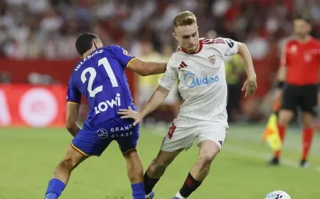 Getafe - Sevilla: Trench battle at the Coliseum with lineups confirmed and Almeyda suspended