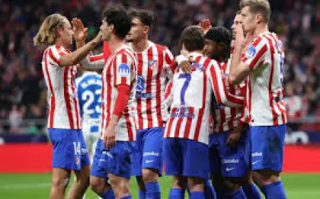 Atlético Madrid Vs Espanyol: Lookman Scores Again as Atleti Edge 4-2 at Home