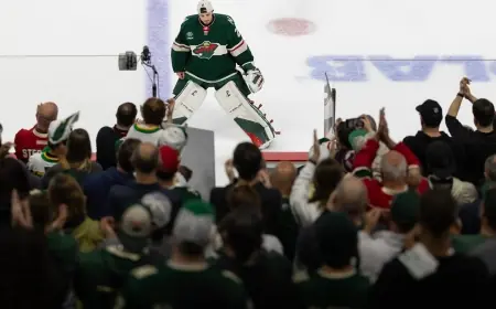 Matt Boldy among Wild Olympians as Fleury fills practice net
