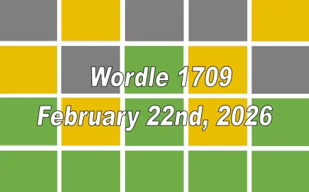 Today's Wordle Answer #1709 for Sunday, February 22, 2026: GUAVA Stumps Players With Double Letter Trap