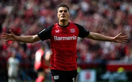 Florian Wirtz not mentioned as Schick’s brace sends Leverkusen 2:0 in Piraeus