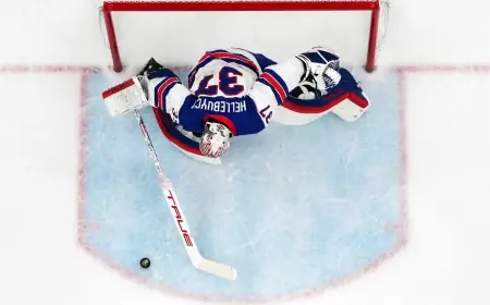 Connor Hellebuyck Is Carrying Team USA Toward Olympic Gold — Right Now