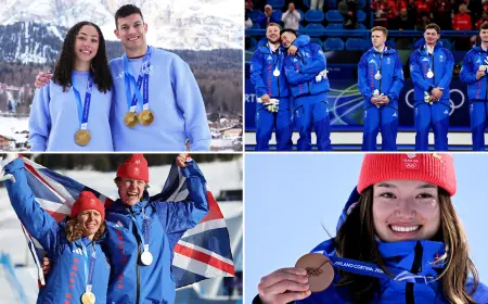 Eileen Gu wins halfpipe gold as Zoe Atkin takes bronze in Livigno