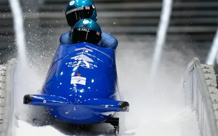 Leon Greenwood Called In with 60 Minutes' Notice as Team GB Chase Bobsleigh Gold