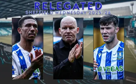 Sheffield United Vs Sheffield Wednesday: Owls' February relegation hits players, staff and fans with League One reality