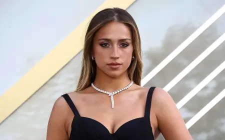 Tate Mcrae Stuns in Vintage Victoria’s Secret Minidress During Milano Cortina Olympics