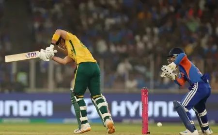 Ind Vs Sa: Markram's South Africa elect to bat in Ahmedabad