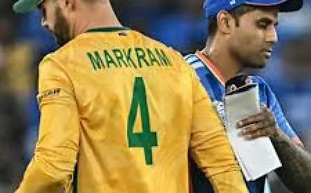 South Africa Vs India: Stubbs 44* hits late sixes after South Africa elect to bat in Ahmedabad