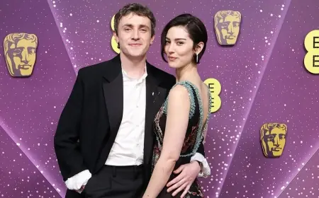 Paul Mescal and Gracie Abrams Hard-Launch on the 2026 BAFTAs Red Carpet