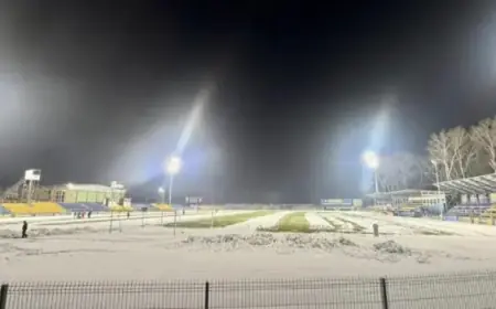 Romanian Village Triumphs with Stadium’s Remarkable New Floodlights