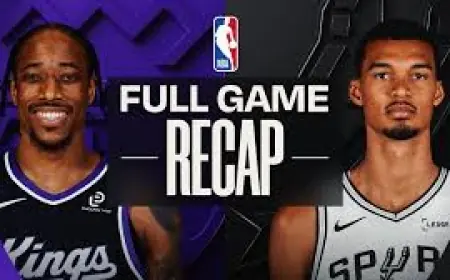 Kings Vs Spurs: Wembanyama’s 28-15 Powers Spurs to 139-122 Victory in Austin