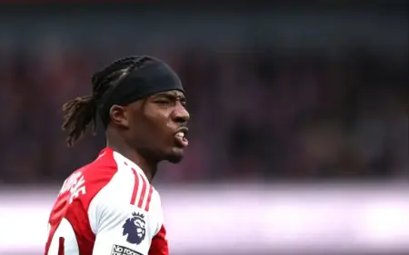 Arsenal’s Noni Madueke Names Manchester United Legend as Role Model