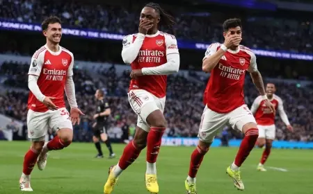 Tottenham Vs Arsenal: Eze and Gyökeres each score twice as Gunners move five points clear in derby