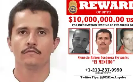Security Operation Captures ‘El Mencho’, Notorious Drug Lord Nemesio Oseguera