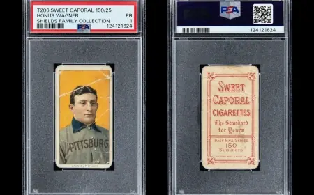 Honus Wagner T206 Card Sells for $5.124 Million After 116 Years in Same Family