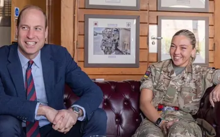 Prince William pays tribute to Army Medic Death of Corporal Lucy Wilde