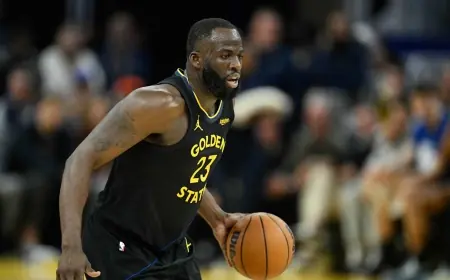 Draymond Green Ruled Out With Back Soreness Moments Before Nuggets Game