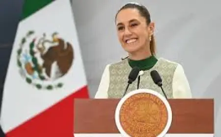 Claudia Sheinbaum pledges six-month return after San Pedro visit