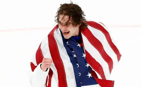 jack hughes sparks usa hockey gold at winter olympics in classic olympic hockey finale