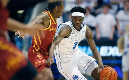 Iowa State Vs Byu: Dybantsa Fuels No. 23 BYU’s 79-69 Home Upset of No. 6 Iowa State