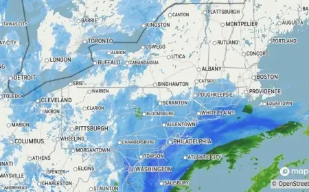 Philadelphia Weather Today: Blizzard Warning in Effect as Winter Storm Hernando Hammers the Region