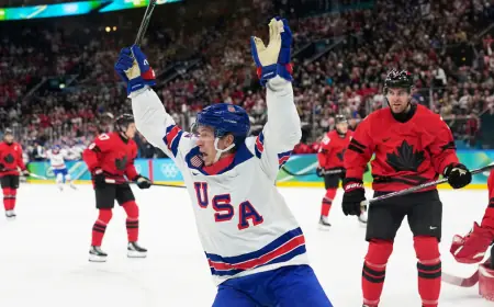 Jack Hughes’ overtime goal caps U.S. gold at the 2026 Winter Olympics