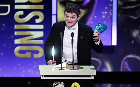 Robert Aramayo: robert aramayo claims best actor at the 2026 Baftas