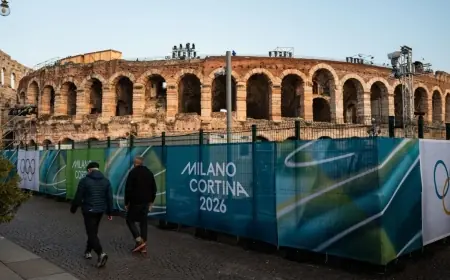 Verona Arena closing ceremony: latest updates as verona arena hosts Olympic finale