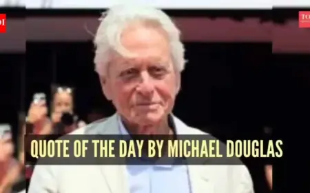 Michael Douglas on strangers and a director’s scathing rebuke that led to an Oscar