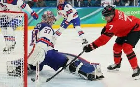 Connor Hellebuyck: connor hellebuyck's miracle stick save helped Team USA capture first hockey gold since 1980 at Olympics