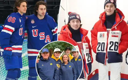 Quinn Hughes and Jack Hughes lead Team USA at Milan Cortina