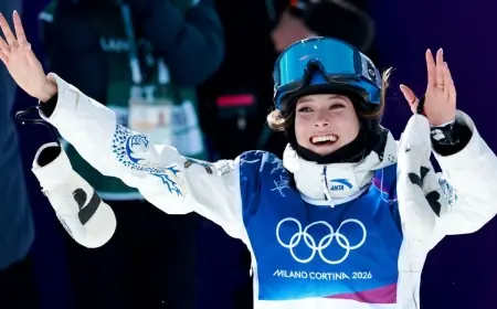 Eileen Gu defends halfpipe gold as Milan Cortina Games close